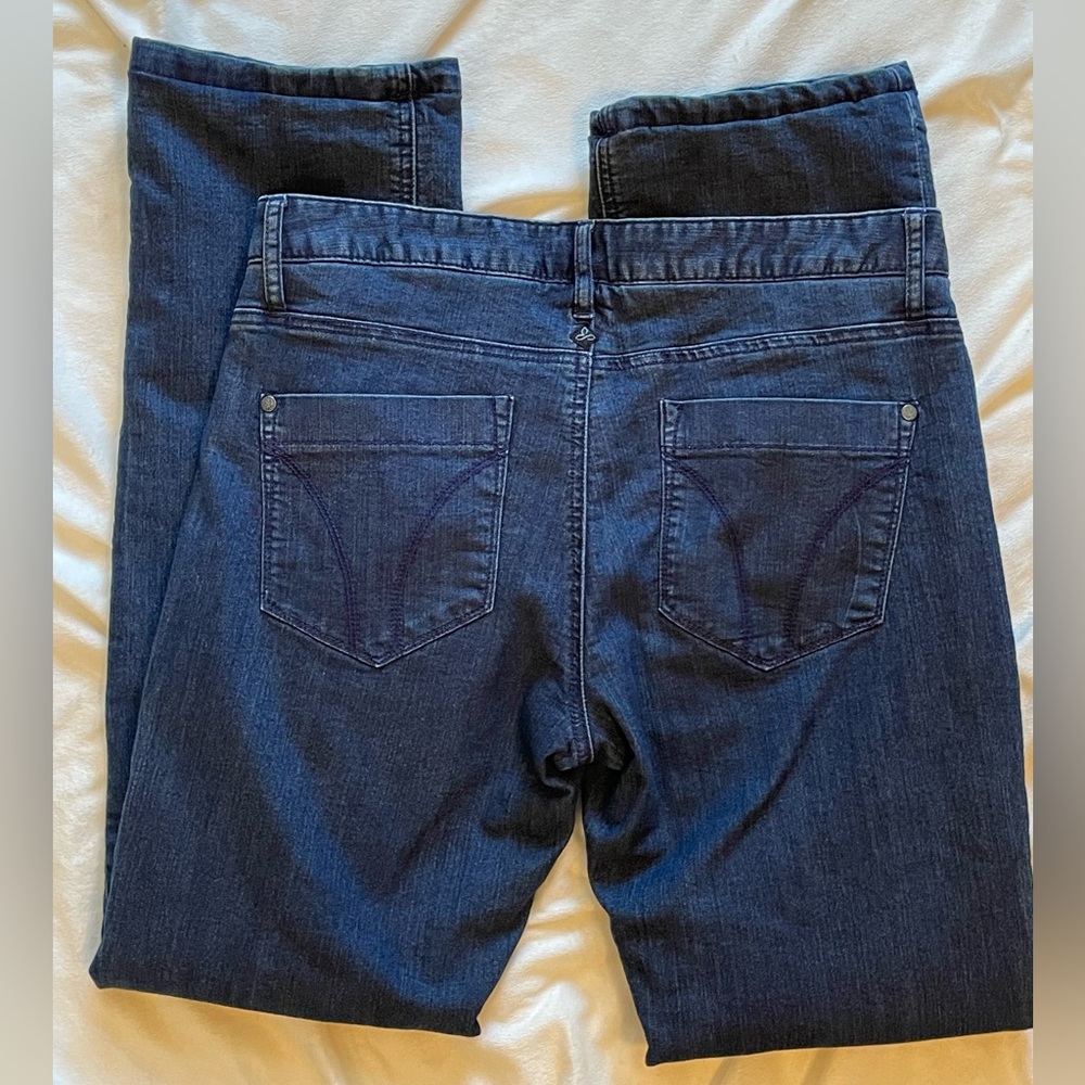prAna Flannel Lined Mid-Rise Boyfriend Jeans - Picture 5 of 11